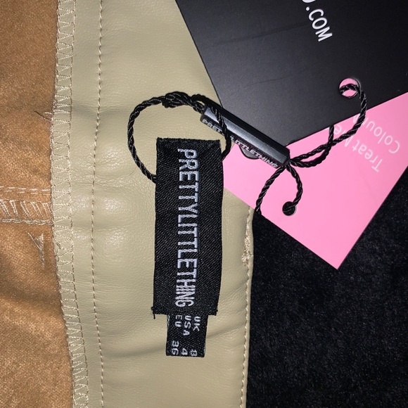 Faux Leather wide -leg Trouser - Picture 7 of 7